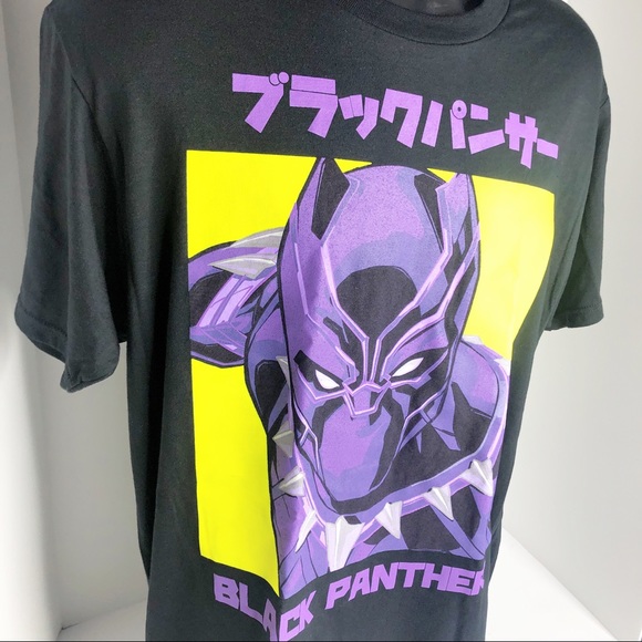 Marvel Avengers Black Panther Super Hero T-Shirt - Picture 2 of 5